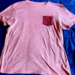 Mens Hurley pocket T